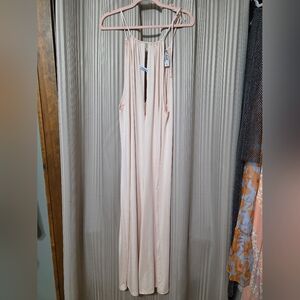 Go Couture Soft Cream Jumpsuit